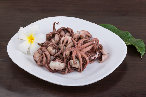 Keitetty Octopus
 - Valokuva, kuva