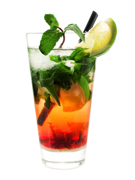 Cocktails Collection - Strawberry Mojito - Photo, image