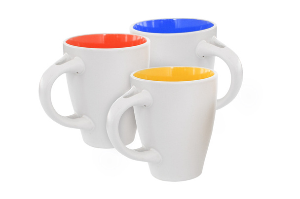 Three multicolored mugs - Photo, Image