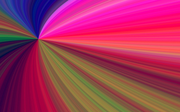 illustration of colorful sunburst - digital high resolution - Photo, Image