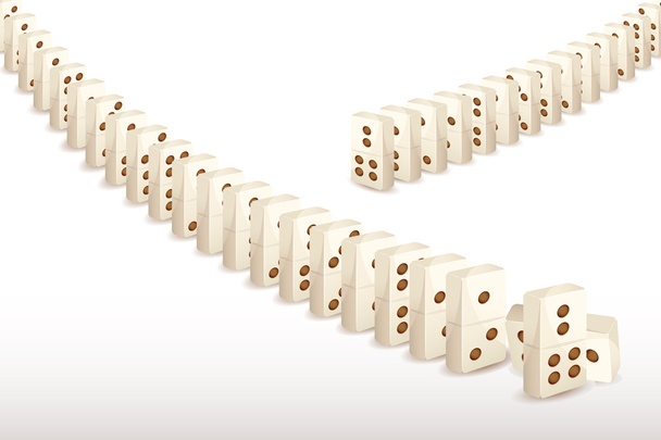 Série de dominos
 - Vecteur, image