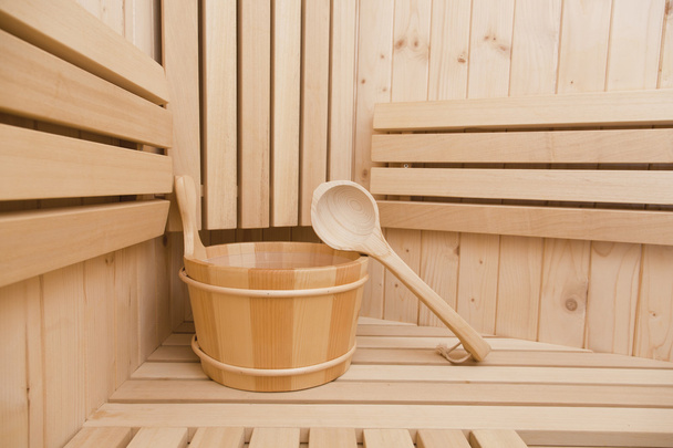 Finská sauna, welness a spa příslušenství - Fotografie, Obrázek