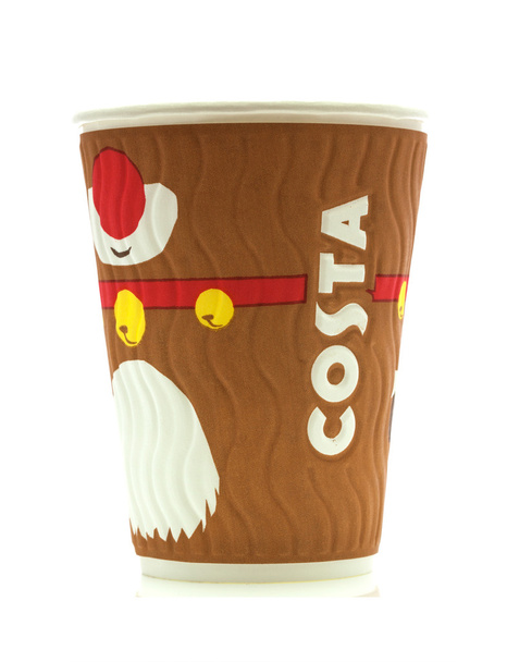 Costa Coffe Christmas take a way cup - Fotografie, Obrázek