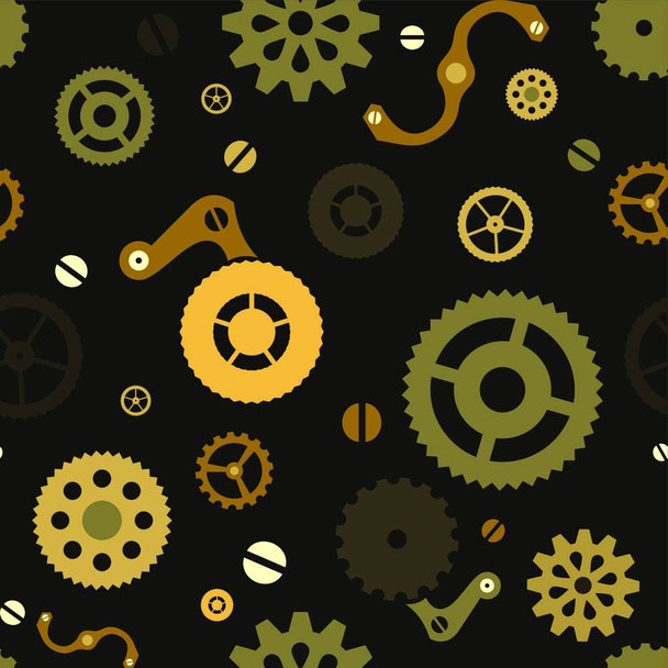 "Steampunk seamless" vector illustration   - Vector, Image
