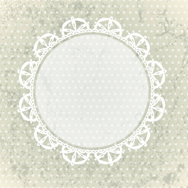 lace background  vector  illustration - Vecteur, image