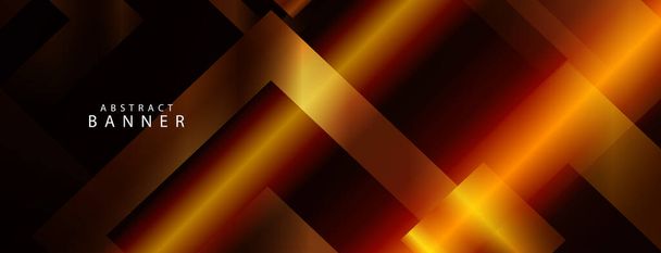 Abstrato conceito de ouro geométrico brilhante vetor de fundo design - Vetor, Imagem