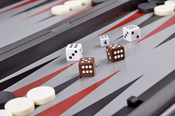 Games backgammon - Photo, Image