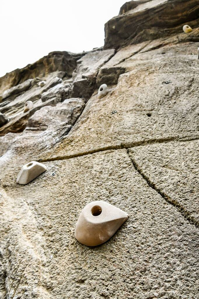 Duvar tırmanışı için teçhizat kullanımı, arkaplan - Fotoğraf, Görsel