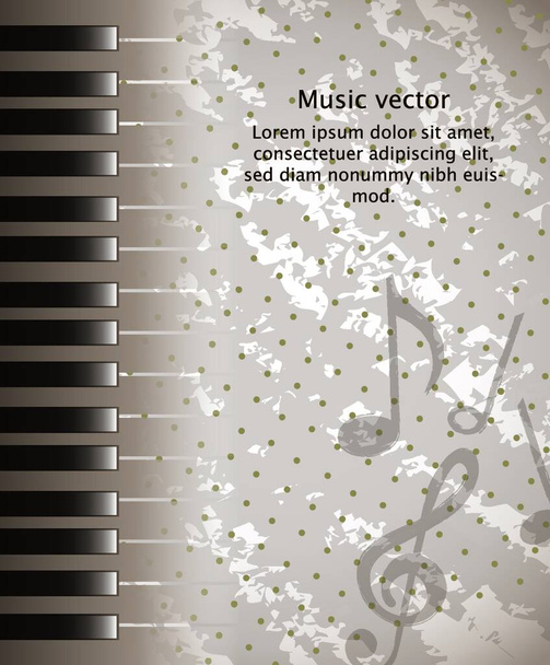 фортепиано, графическая векторная иллюстрация  - Вектор,изображение