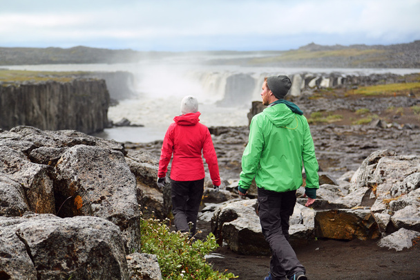 Hiking people in Iceland - Fotografie, Obrázek