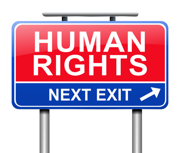 emberi jogok koncepciója. - Fotó, kép