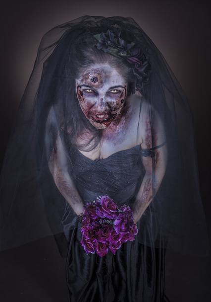 Zombie bruid - Foto, afbeelding