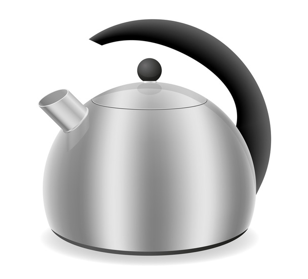 kettle for gas cooker vector illustration - Vektor, Bild