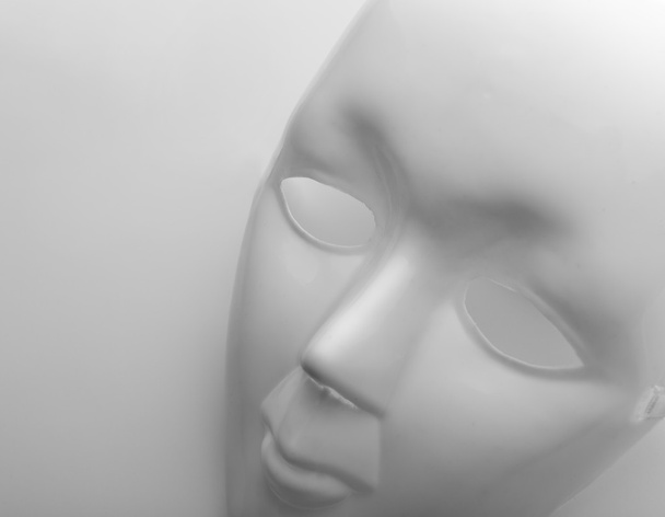 Masque visage blanc
 - Photo, image