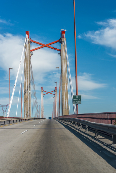 Zarate Brazo Largo Bridge, Entre Rios, Argentine
 - Photo, image
