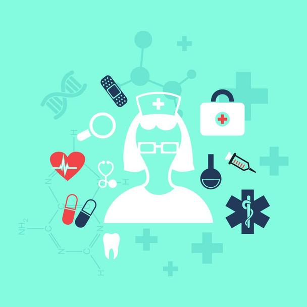 medical, simple vector illustration  - Vector, Image