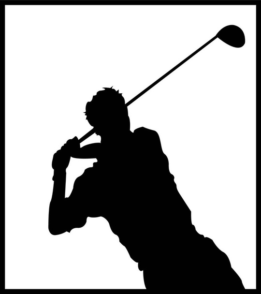 Golf, ilustração vetorial gráfica  - Vetor, Imagem