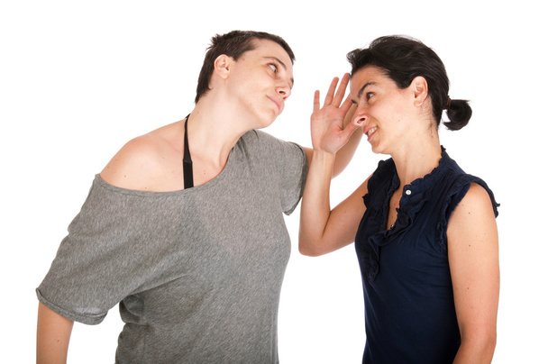 Sisters arguing - 写真・画像