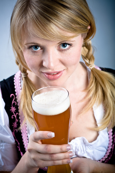 Bavarian girl - Fotoğraf, Görsel
