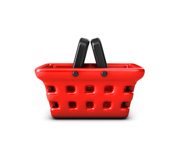 Basket supermarket - 写真・画像