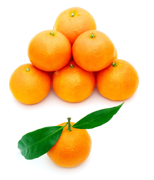 Tasty ,fresh tangerines - Фото, зображення
