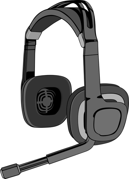 Headphones - Vector, afbeelding