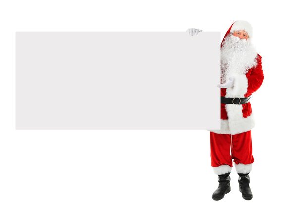 Santa Claus isolated on white background - Фото, изображение