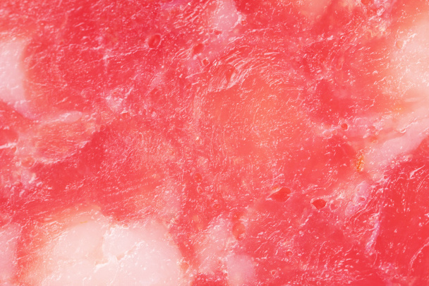 Slice of salami, macro view - Photo, Image