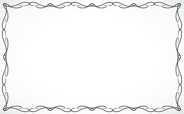 "Рамка для дизайну, намальована у векторній ілюстрації eps 10
" - Вектор, зображення