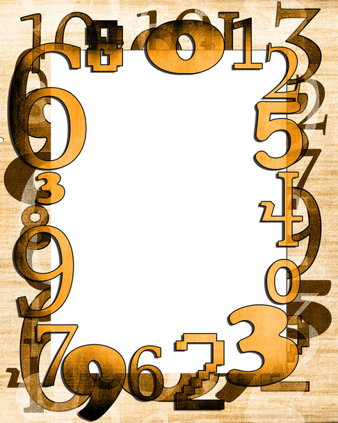 Numbers composition - Foto, imagen