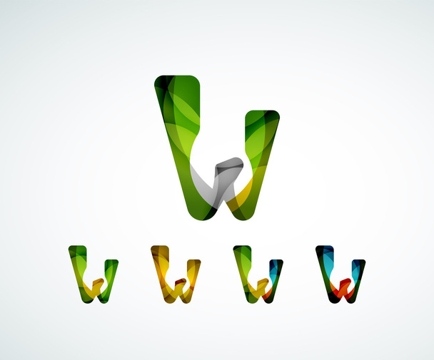 Soyut mektup logo tasarımı - Vektör, Görsel