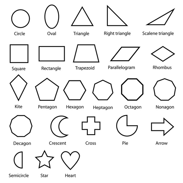 Geometric shapes vector - Vector, Image