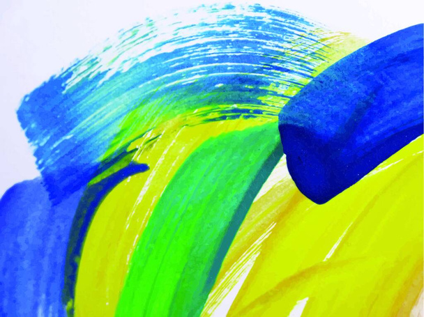 Fondo pintado colorido abstracto, espacio de copia de fondo - Vector, imagen