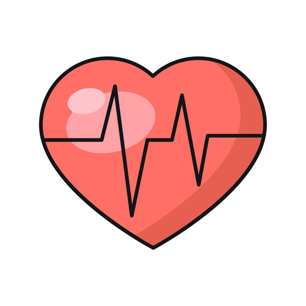health icon, vector illustration - Vector, Image