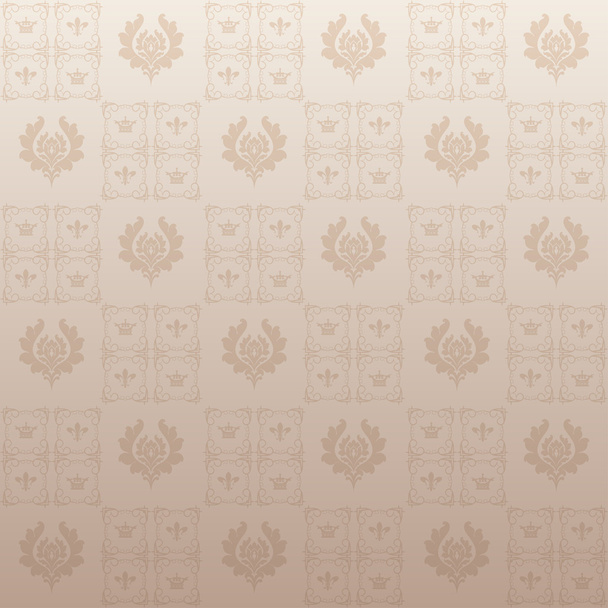 Retro wallpaper (vector) - Vector, Image