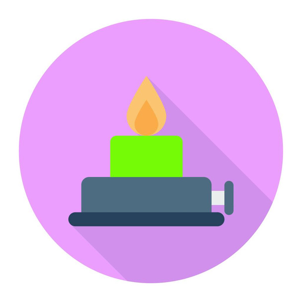 "flame " icon, vector illustration  - Vetor, Imagem