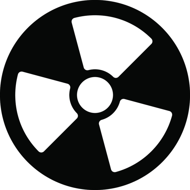 "ραδιενεργό ", απλή διανυσματική απεικόνιση - Διάνυσμα, εικόνα