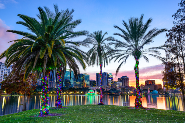 Orlando, Florida Cityscape - Fotoğraf, Görsel