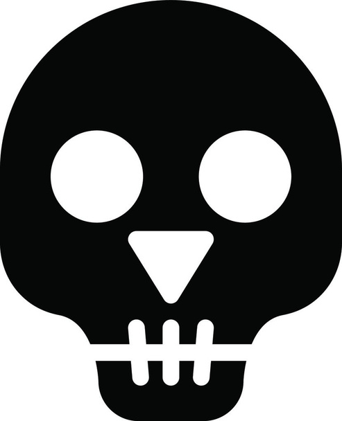ikona śmierci, ilustracja wektora graficznego - Wektor, obraz