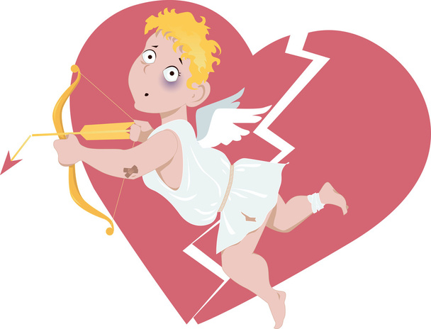 Defeated Cupid - Vector, Image