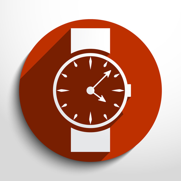 Vector watch, clock web icon. - Vektor, obrázek