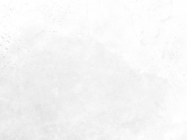 Белый бетонный фон стены в винтажном стиле для графического дизайна или обои. Патент мягкого цементного пола в ретро-концепции. Детали серой абстрактной текстуры. - Фото, изображение