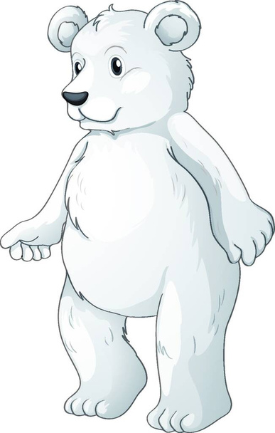 illustration of the polar bear - Vector, Image