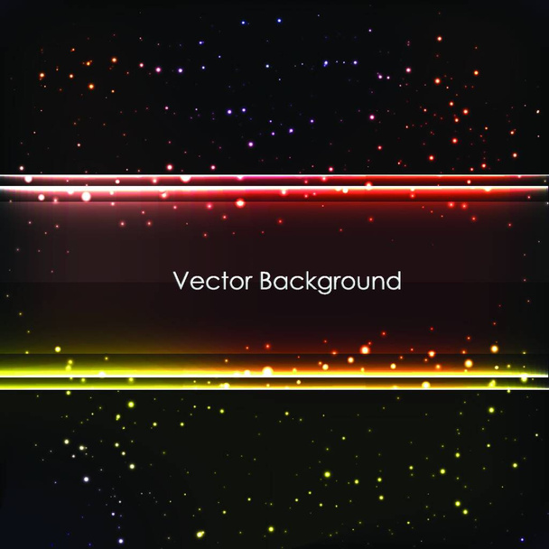 "Absztrakt Background vele színes izzó" - Vektor, kép