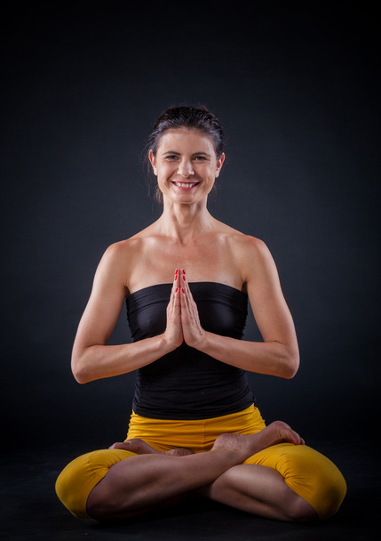 Yoga woman - 写真・画像