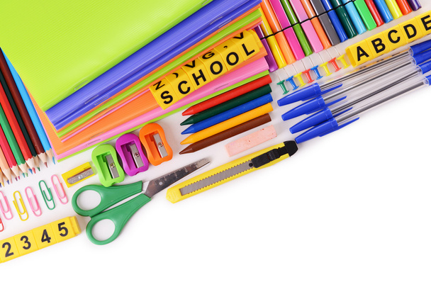 Cancelleria scuola colorata
 - Foto, immagini