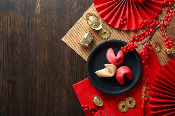 Käsite Hyvää kiinalaista uutta vuotta, tilaa tekstille - Valokuva, kuva