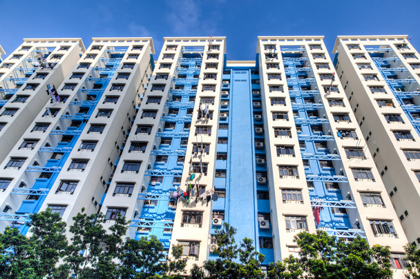 Singapore Public Housing Estate - Photo, Image
