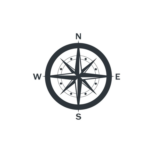 "Compass Logo Template vector icon illustration " - Vector, Image