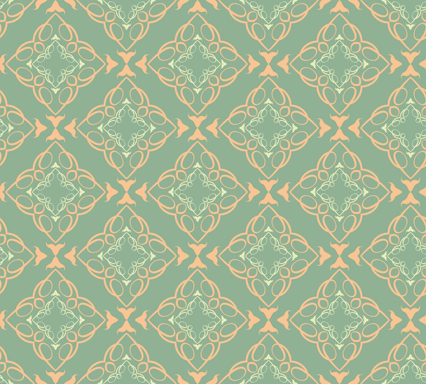 Damask Wallpaper Pattern (seamless) - Vector, Image